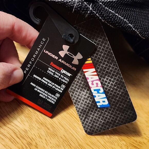 Under Armour NASCAR Fire Alarm Services Inc #7 Regan Smith Hat - New - Picture 8 of 8